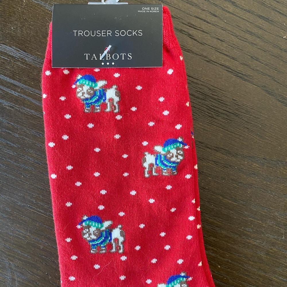 Dog dress socks.